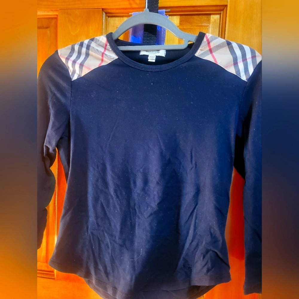 Burberry London girl top,Size M,black